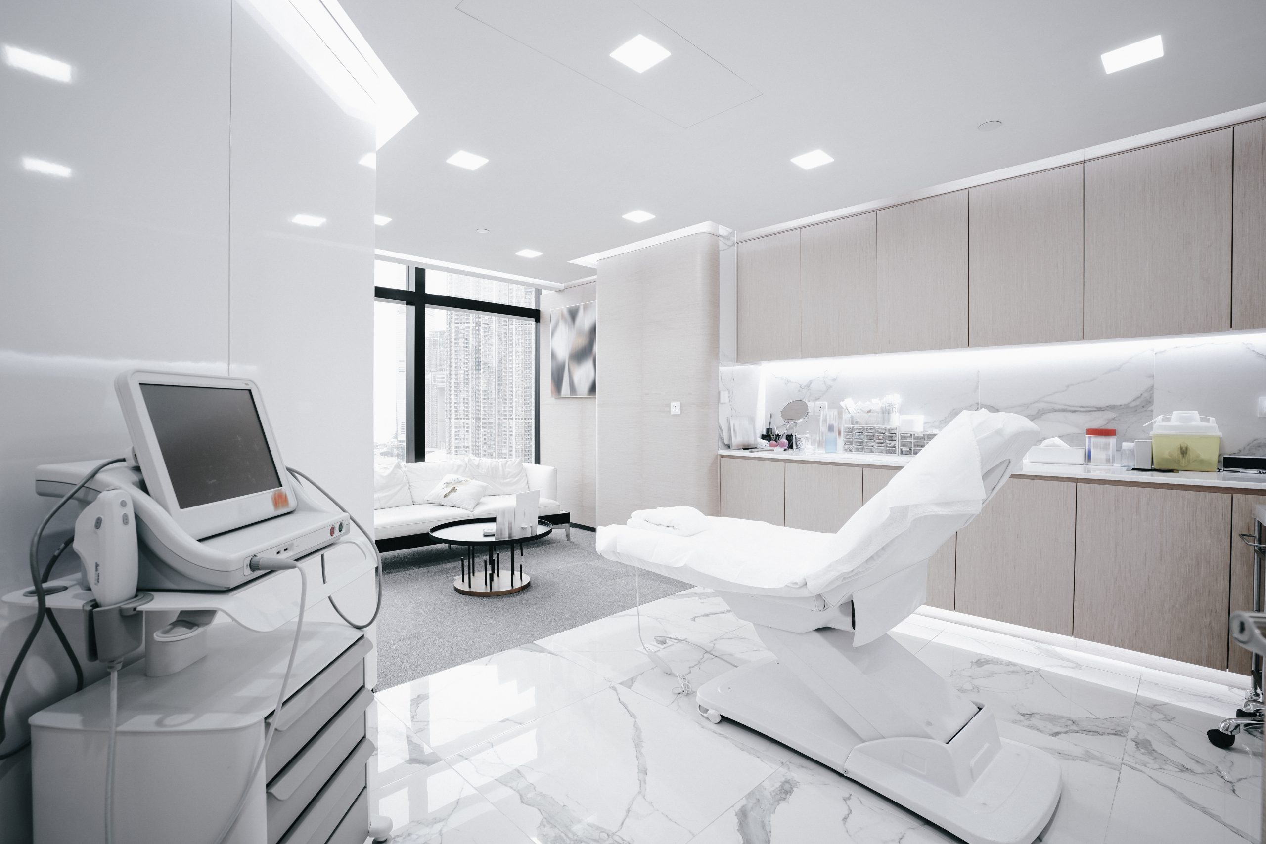 Modern clinic interior